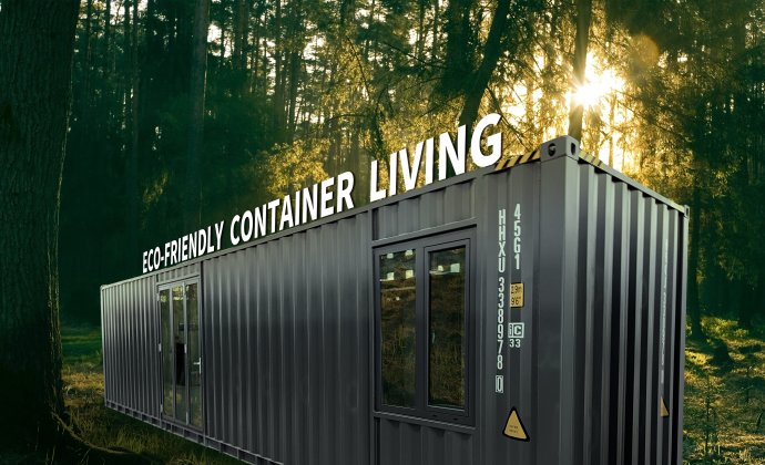 Modern Container Home | Residential Building in United States 