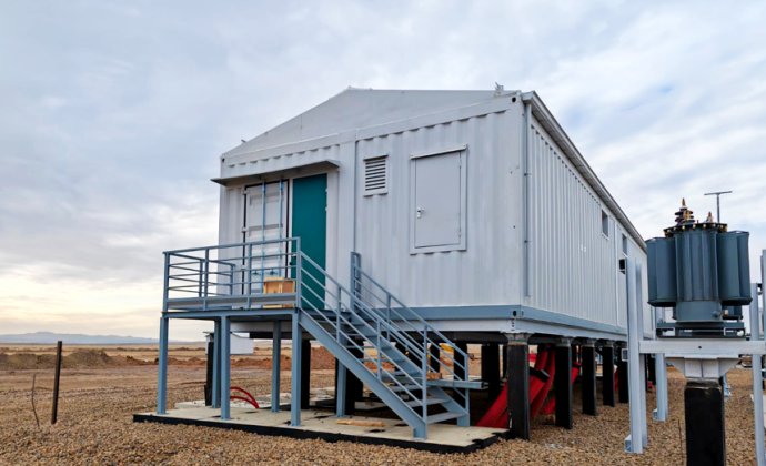 Container House for Substation in Kazakhstan 